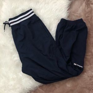 Reebok Navy Windbreaker Trackpants